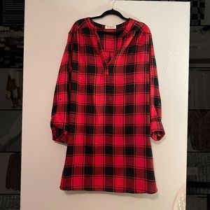 Buffalo Plaid Tunic Dress